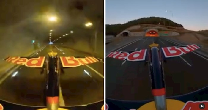 VIDEO Izgleda nemoguće, ali ovo je prva osoba koja je letjela avionom kroz čak dva tunela