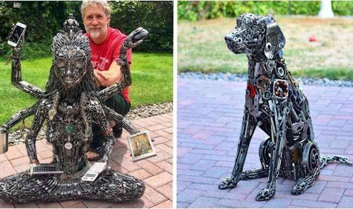 27 nevjerojatnih skulptura od recikliranog materijala