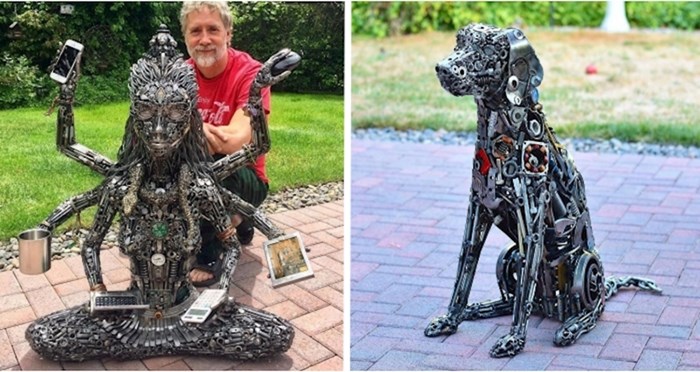 27 nevjerojatnih skulptura od recikliranog materijala