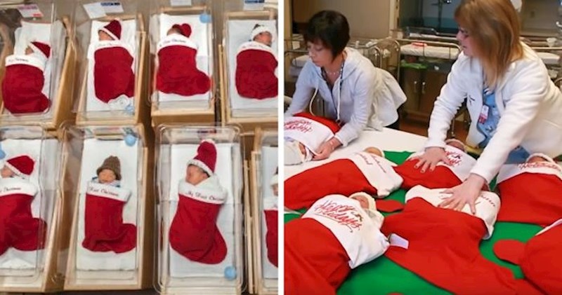 Ova bolnica ima preslatku 50-godišnju tradiciju slanja novorođenčadi kući u božićnim čarapama