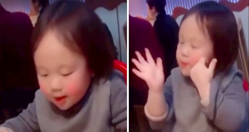 Oduševljenje ove djevojčice i njezin ples nešto je što morate vidjeti