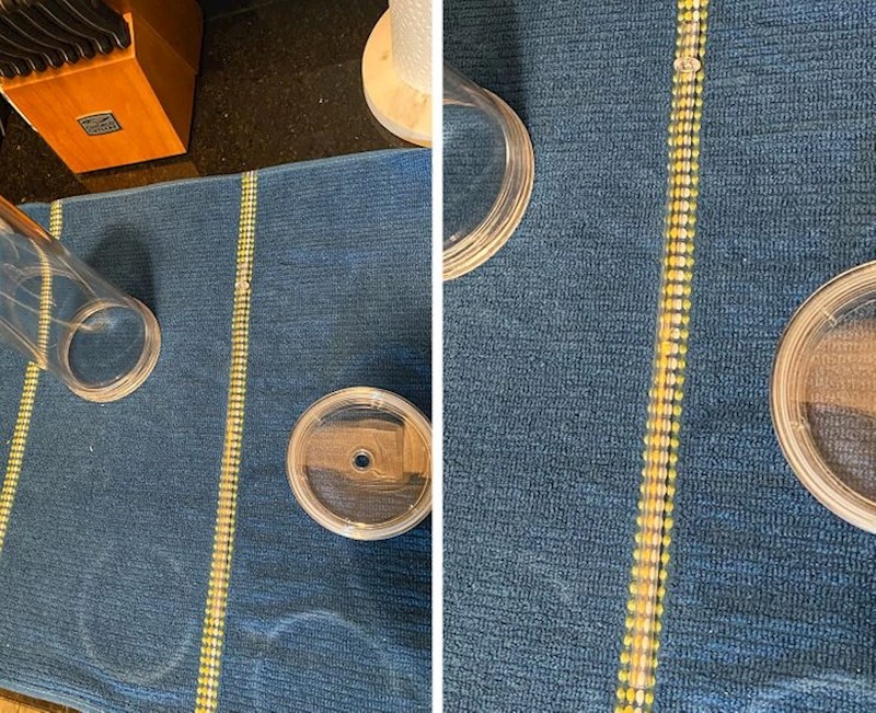 "Nisam mogao pronaći slamku kad sam jutros skuhao ledenu kavu."