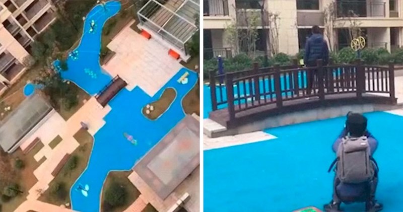 VIDEO Vlasnici ovog dvorišta ogorčeni su nakon što su shvatili u kakvo jezero su investirali novce