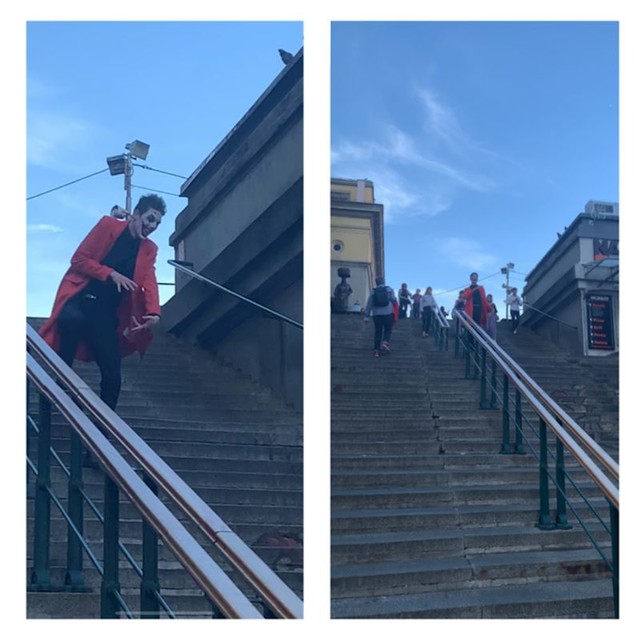 Ako su vam deleko stepenice u New Yorku uvijek možete rekreirati scenu na stepenicama tržnice Dolac.