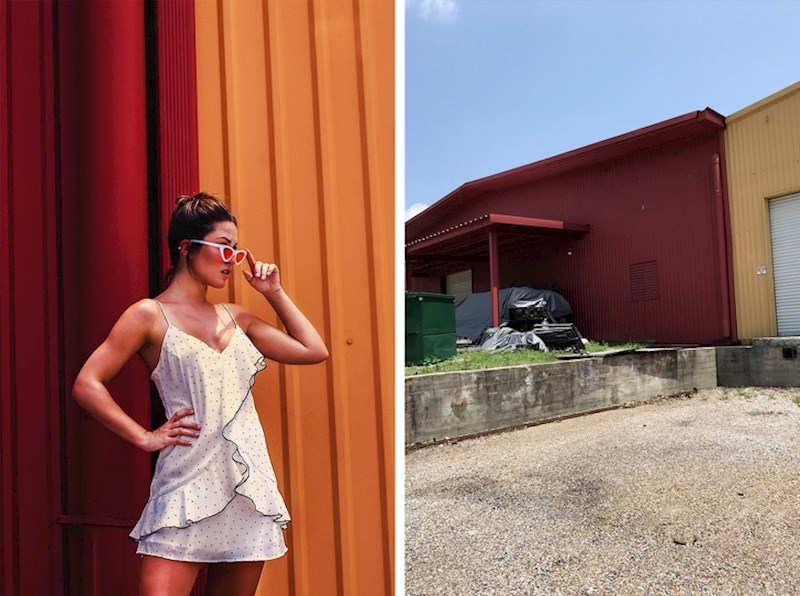 Kakva sjajna pozadina na tako dosadnom mjestu.