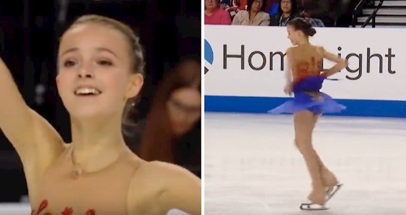 VIDEO Ova klizačica osim što je osvojila prvo mjesto, zadivila je publiku čarobnom izmjenom kostima