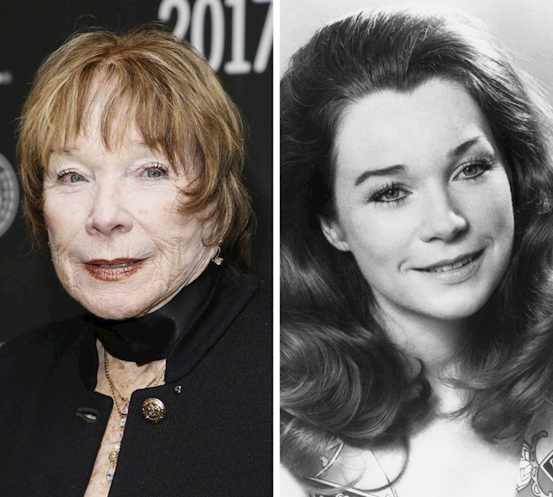 Shirley MacLaine: 2017. i 1970.