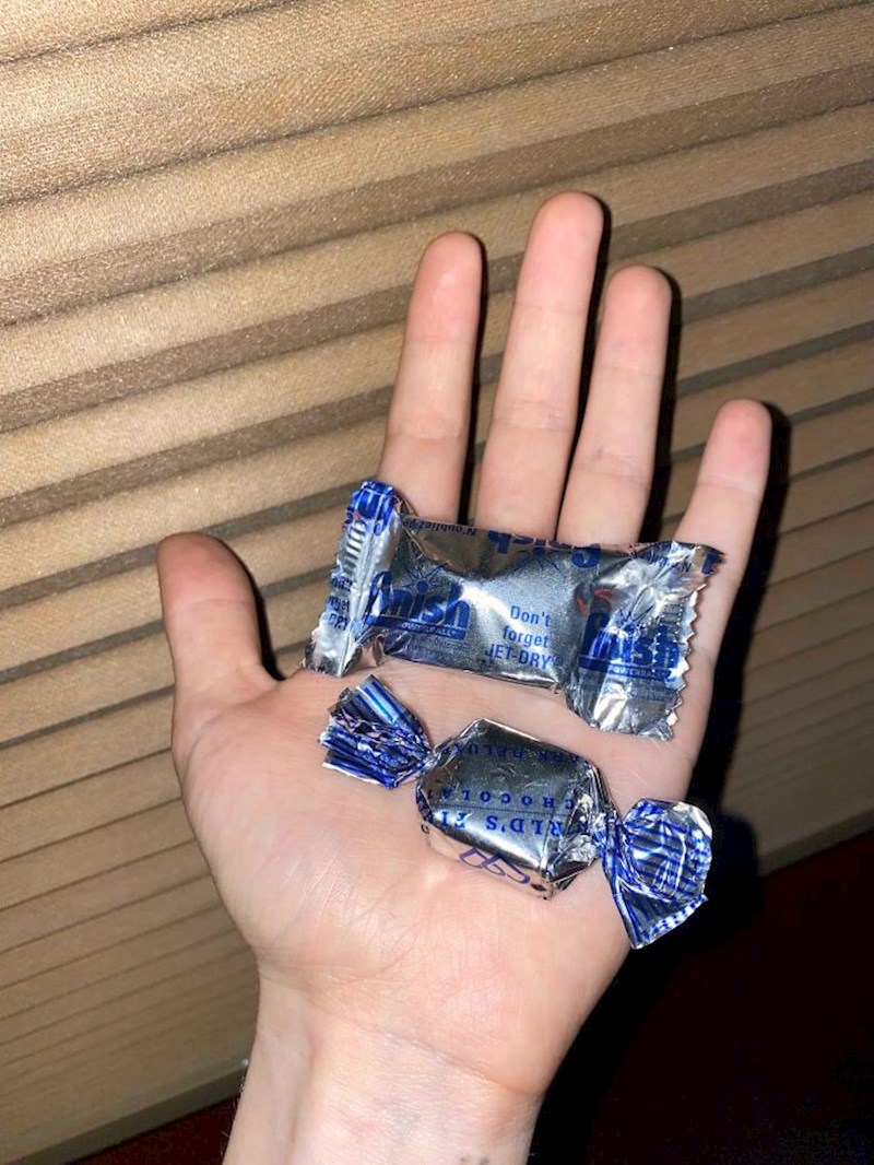 "Jedno je čokolada, drugo je za perilicu posuđa."