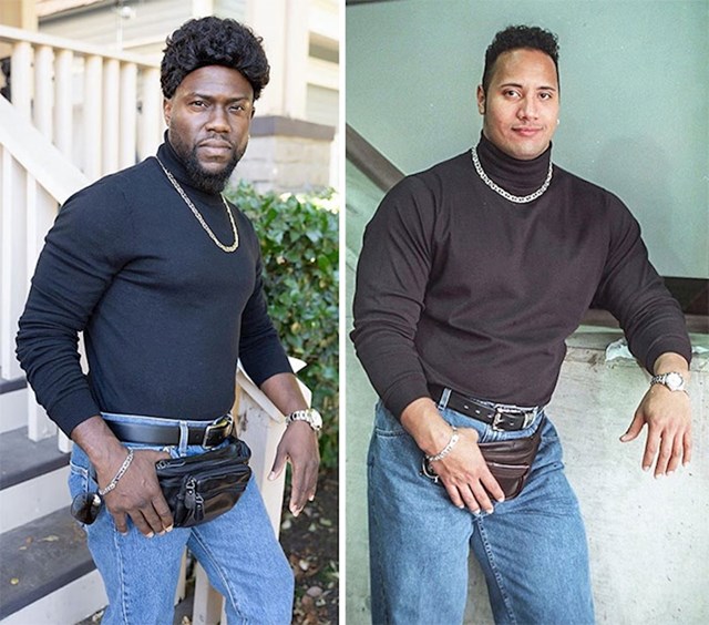 Kevin Hart kao Dwayne Johnson