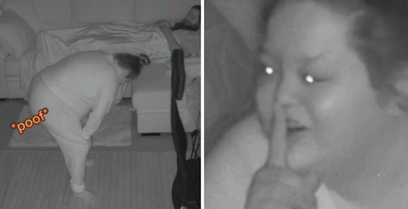 Ova Tiktokerica snima se kako mjesečari i milijuni ljudi to jednostavno obožavaju