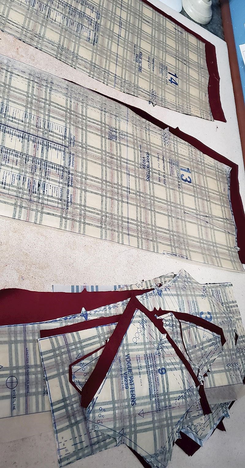 "Rezanje tkanine uzme mi najviše vremena."