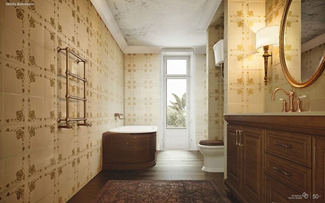 Kupaonica 1800-ih godina
