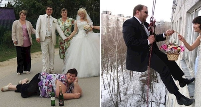 12 neugodnih fotki s ruskih vjenčanja koje su toliko loše da su dobre