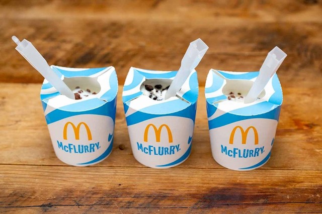 6. McDonaldsov sladoled uklobio je plastične poklopce s ambalaže.