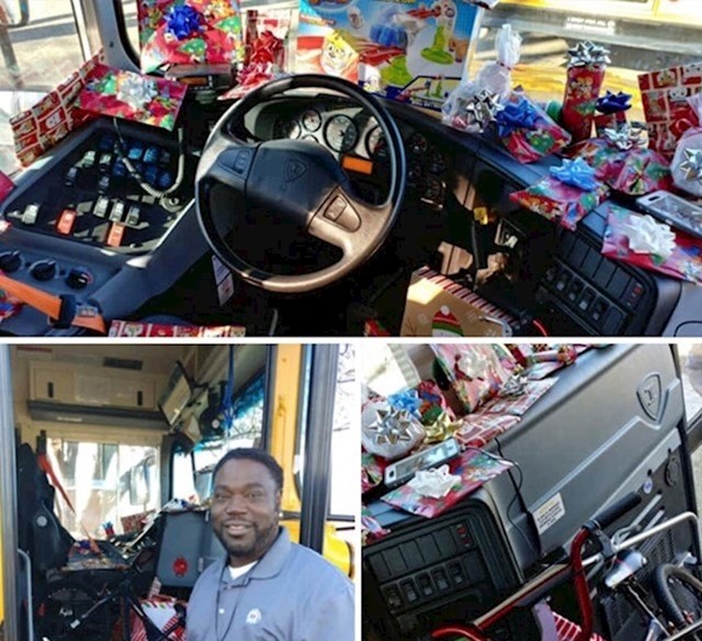 #15 Vozač osnovno školskog autobusa pitao je svako dijete što bi željeli za Božić. Kupio je svakom djetetu poklon!