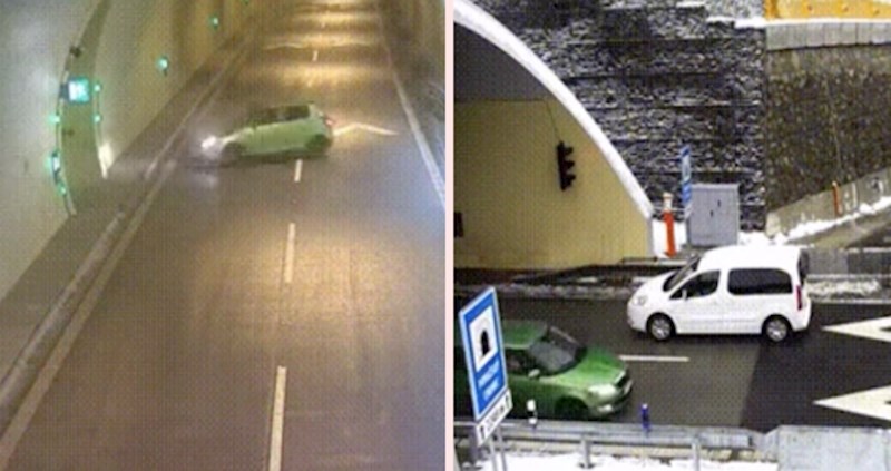 Opasnom vožnjom u krivom smjeru stvorio je zastrašujuće probleme na autocesti