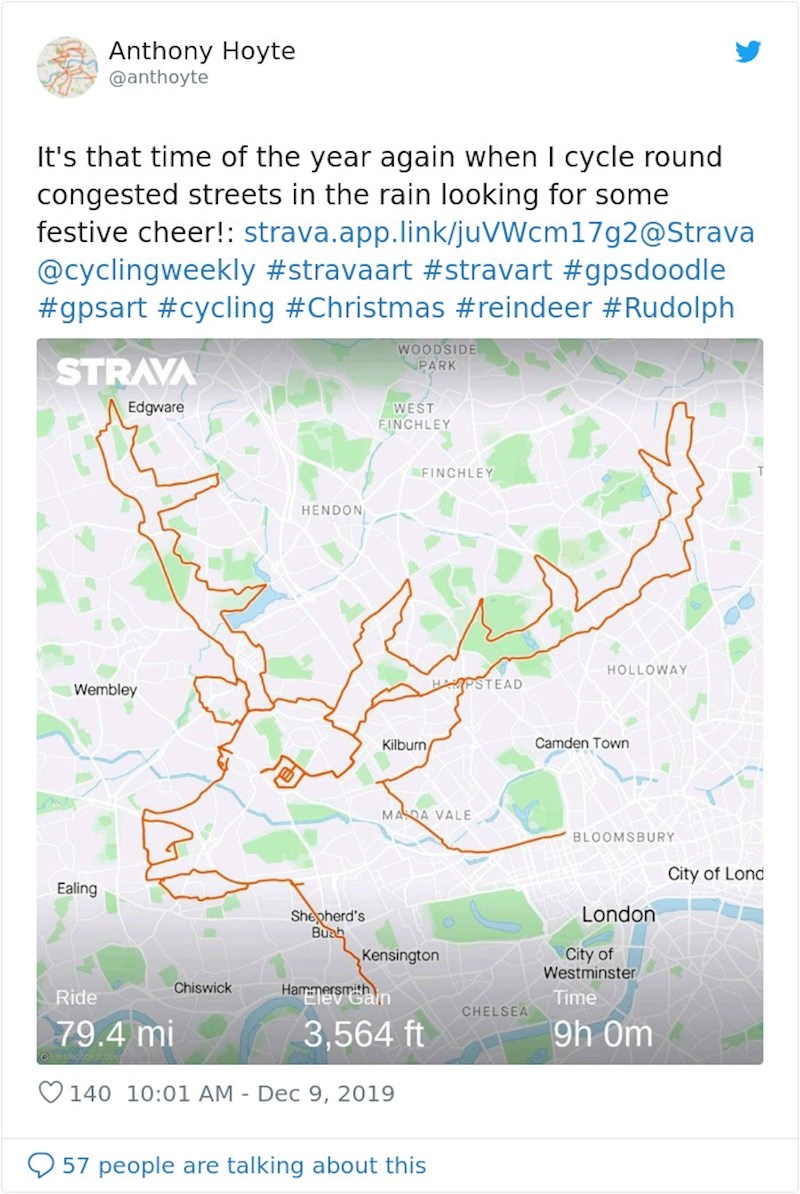 Za njegov posljednji crtež bilo mu je potrebno čak 9 sati pedaliranja.