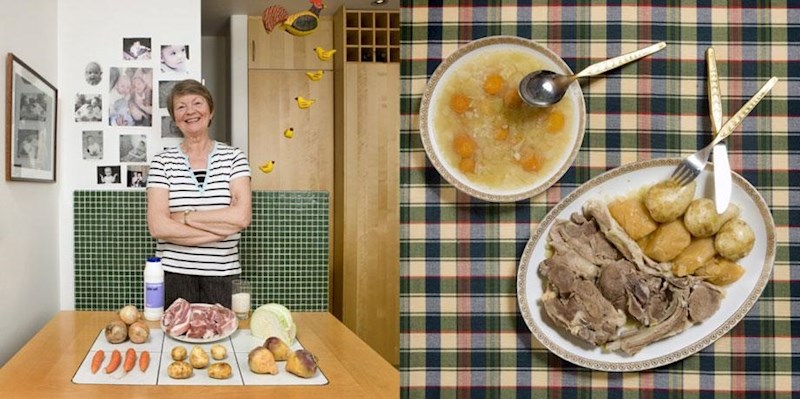 Valagerdur Olafsdòttir, Reykjavìk, Island. Kjotsùpa (juha od janjetine i povrća).