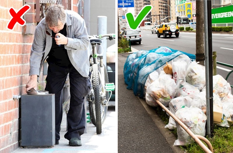 U Japanu nema kanti za smeće.