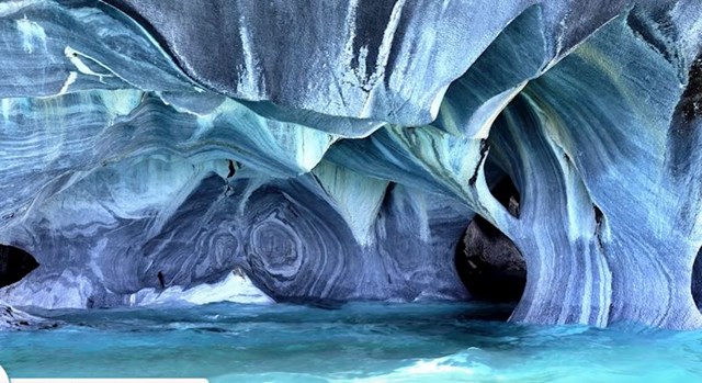 #12 "Marble Caves" u Čileu.