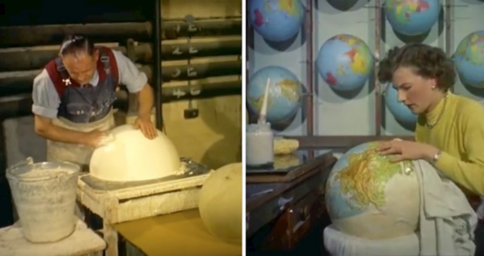VIDEO Pogledajte kako je izgledala izrada svjetlećih globusa 1955. godine