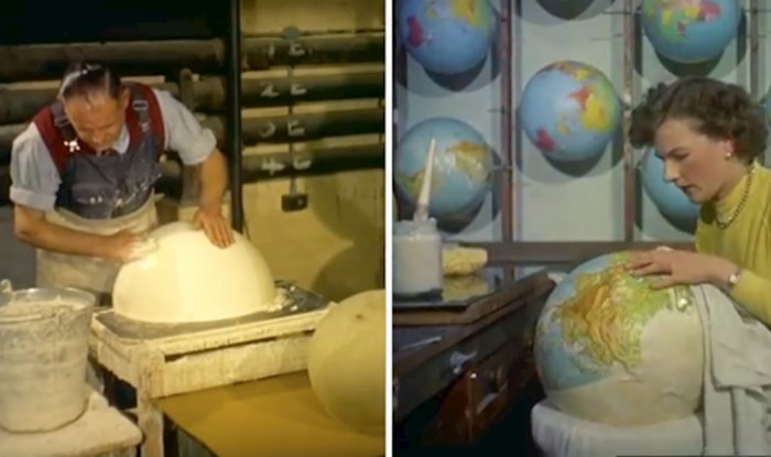 VIDEO Pogledajte kako je izgledala izrada svjetlećih globusa 1955. godine