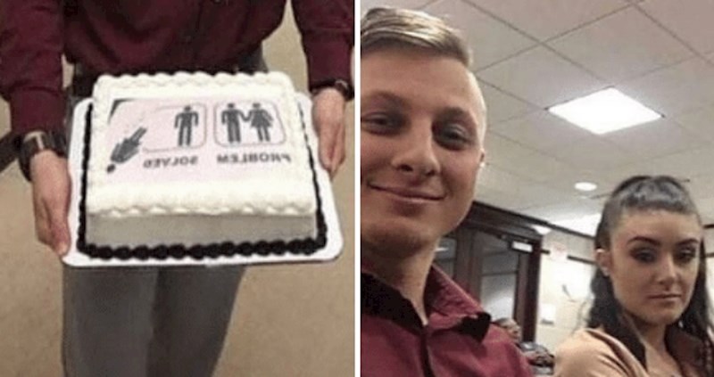 Sve je lakše uz tortu, ovaj lik donio je tortu na sud za razvod brakova