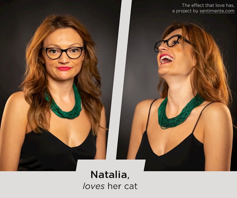 Nataliji je prikazan video njezine mačke.