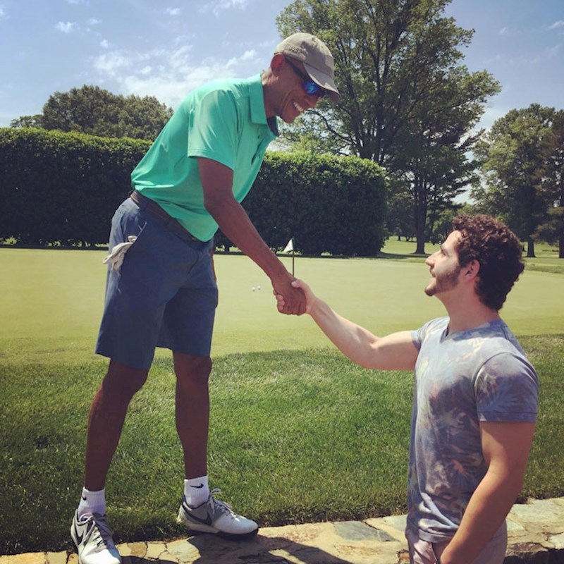 "Upoznao sam Obamu!"