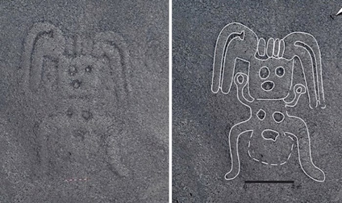 Znanstvenici su  pronašli 143 ogromna drevna crteža u Peruu pomoću satelitske snimke