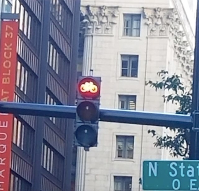 Semafori za bicikle u SAD-u.