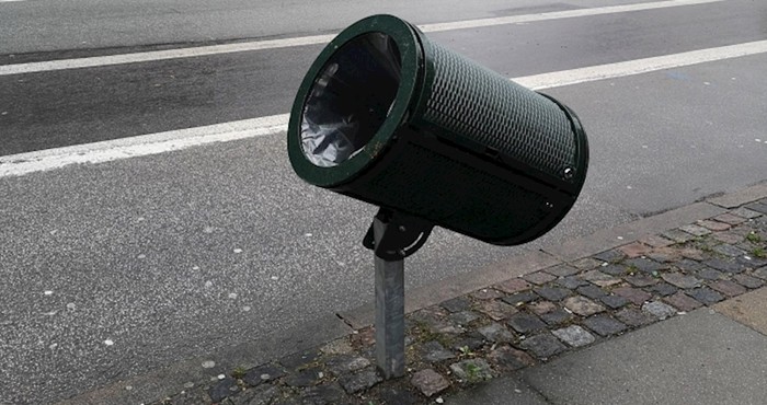 Ova biciklistička staza u Danskoj ima prilagođenu kantu za bicikliste