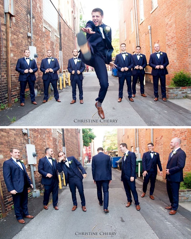 Mladoženja je mislio da svi skaču.