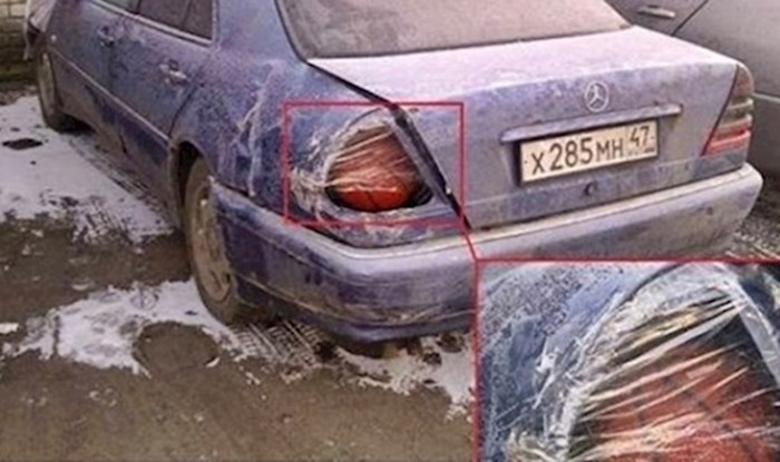 13 smiješnih slučajeva kad su ljudi pokušali srediti svoje aute na jako čudan način
