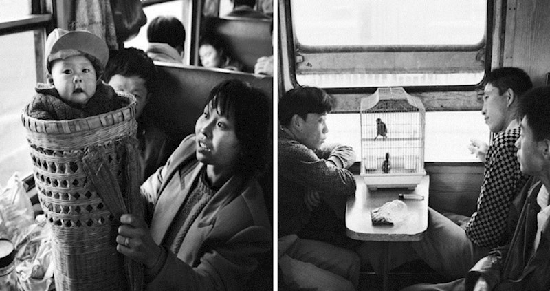 20 nevjerojatno životopisnih fotografija kineskih putnika u vlakovima