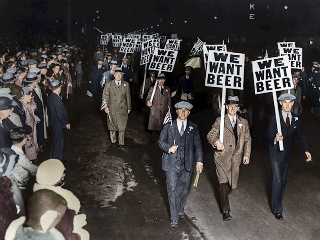 Američki sidikati u štrajku protiv prohibicije, 1931.