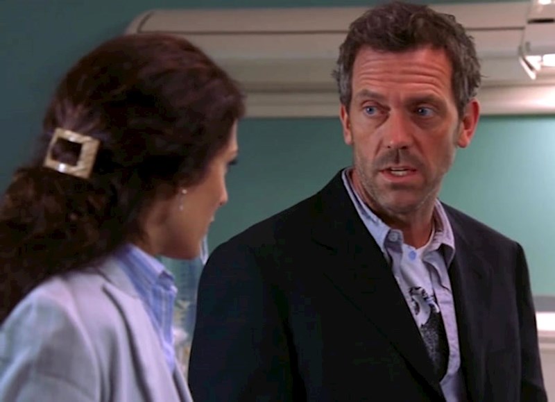 Hugh Laurie kao Dr. House.