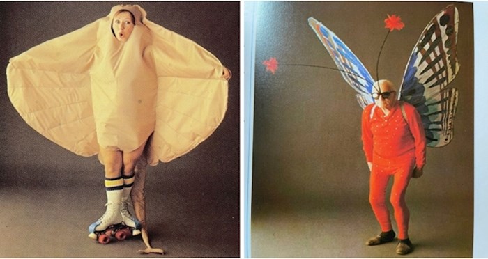 Pronašla je bačenu knjigu o kostimima iz 1986. godine s bizarnim kreacijama