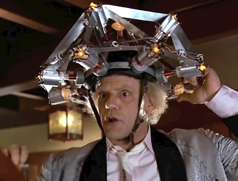 Christopher Lloyd kao Doc u Povratku u budućnost.