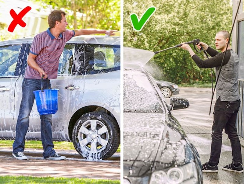 Zabranjeno je pranje automobila u blizini vaše kuće.