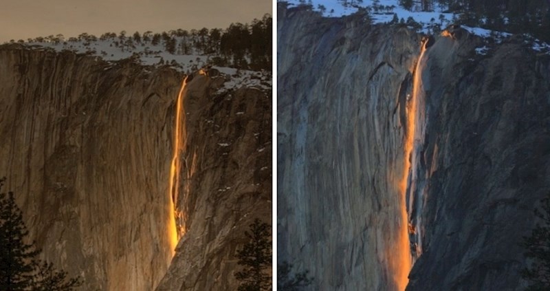 Pogledajte prekrasni spektakl koji priroda stvar u američkom nacionalnom parku Yosemite
