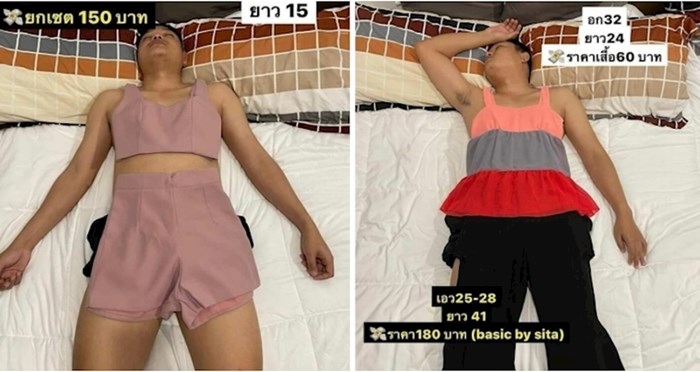 Usnulog supruga iskoristila je kao modela za prodaju odjeće na internetu; ovo morate vidjeti