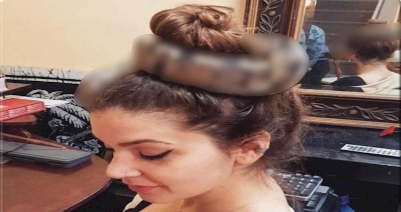 Nećete vjerovati s čim je ova djevojka odlučila napraviti punđu