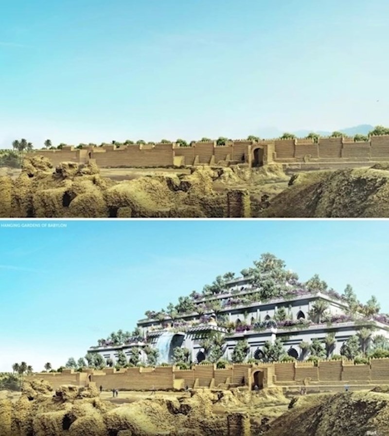 Semiramidini viseći vrtovi u Babilonu
