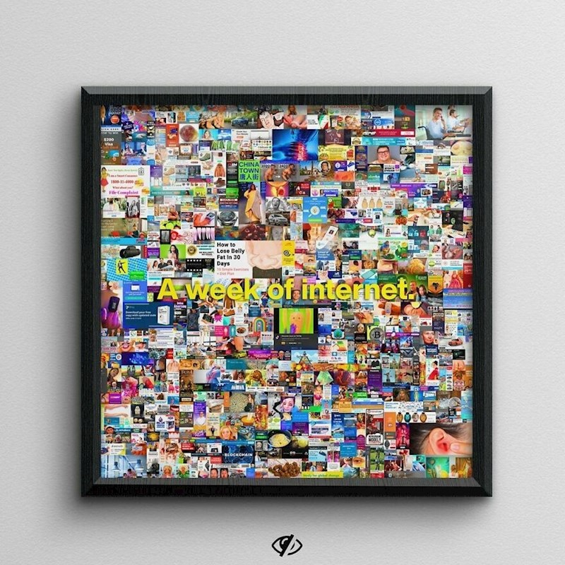 "Tjedan dana spremao sam svaki oglas koji se pojavio na web mjestima koja sam posjetio."