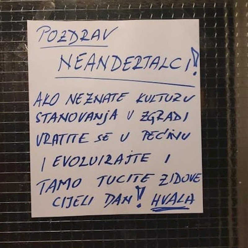 Sumnjamo da je postigao nešto ovom porukom..