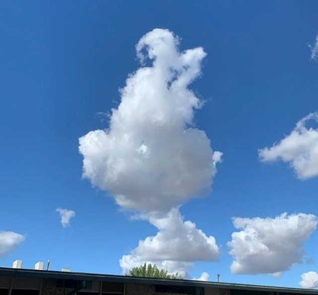 "Ovaj oblak je u obliku Grincha!"