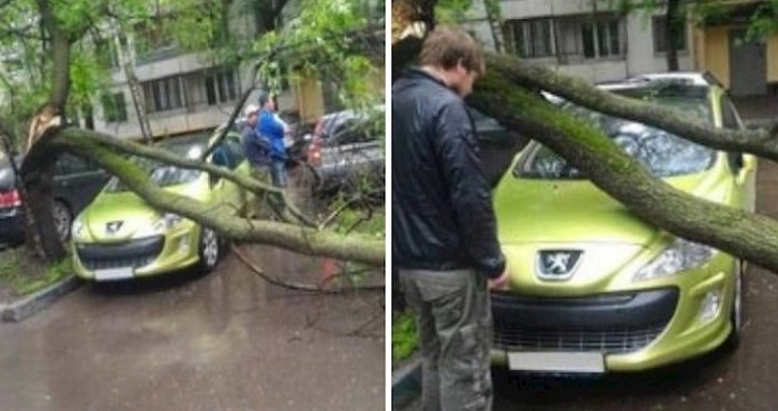 Morate vidjeti koliko vlasnik ovog automobila zapravo ima sreće