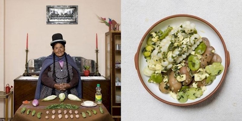 Julia Enaigua, La Paz, Bolivija. Queso Humacha (juha od povrća i svježeg sira)