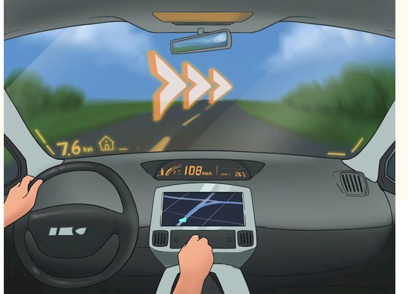 7. Pokazivač smjera u proširenoj stvarnosti.